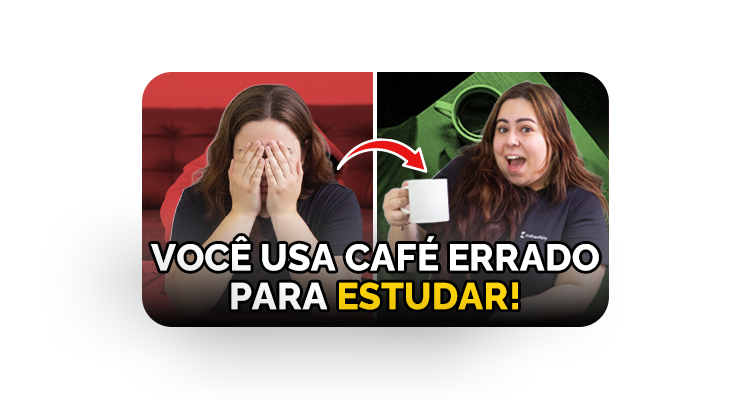 Concurseiros: como tomar café do jeito certo para melhorar seu foco nos estudos?
